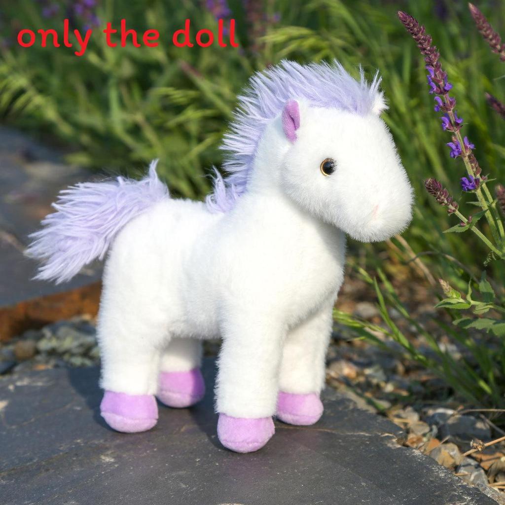Animal Plush Realistic Pony Toy With Pp Cotton Suitable For Kids Holiday Gifts