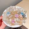 10/20pcs Rhinestone Decorative Hair Barrettes  for Girls Braid Hairstyle Accessories