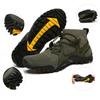 Knitted Mesh Hiking Wading Shoes Non-slip Trekking Sneakers Breathable Unisex Climbing Sports Shoes Outdoor Walking Camping