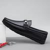 Fashion Genuine Leather Men's Loafers Classics Business Dress Shoes Moccasins Slip on Flats New Driving Shoes Leisure Walk Casual Shoes