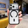 Applicable to iPhone11promax mobile phone case Apple 11 skin-feeling transparent magnetic lens removable cover