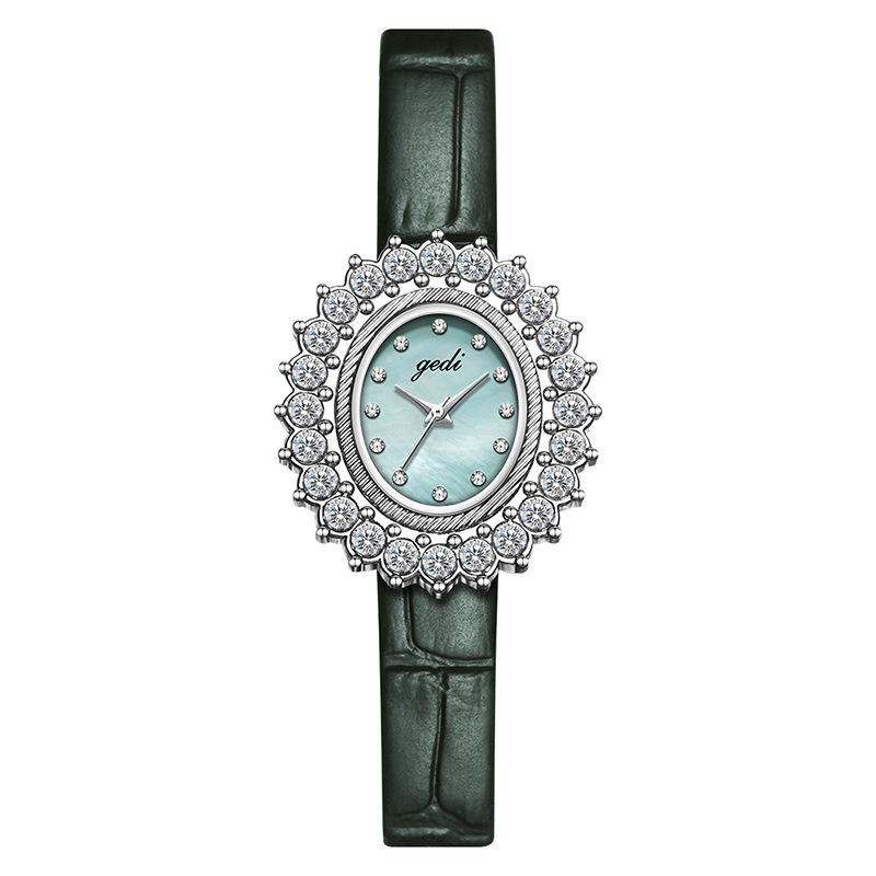 

Легкая роскошь, вся в бриллиантах, маленький и изысканный темперамент, женские часы-подсолнух, нишевые высококлассные женские кварцевые часы