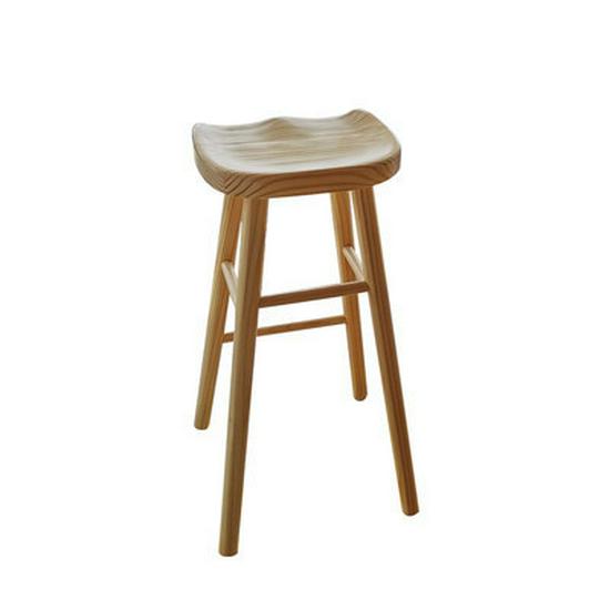 Solid Wood & Wrought Iron Bar Table Set for Milk Tea or Coffee Shop