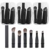 Portable Makeup Brush Head Soft Eyeshadow Eyeliner Lip Liner Brushes Travel Replacement Brush Mini Detail Eye Makeup Tools