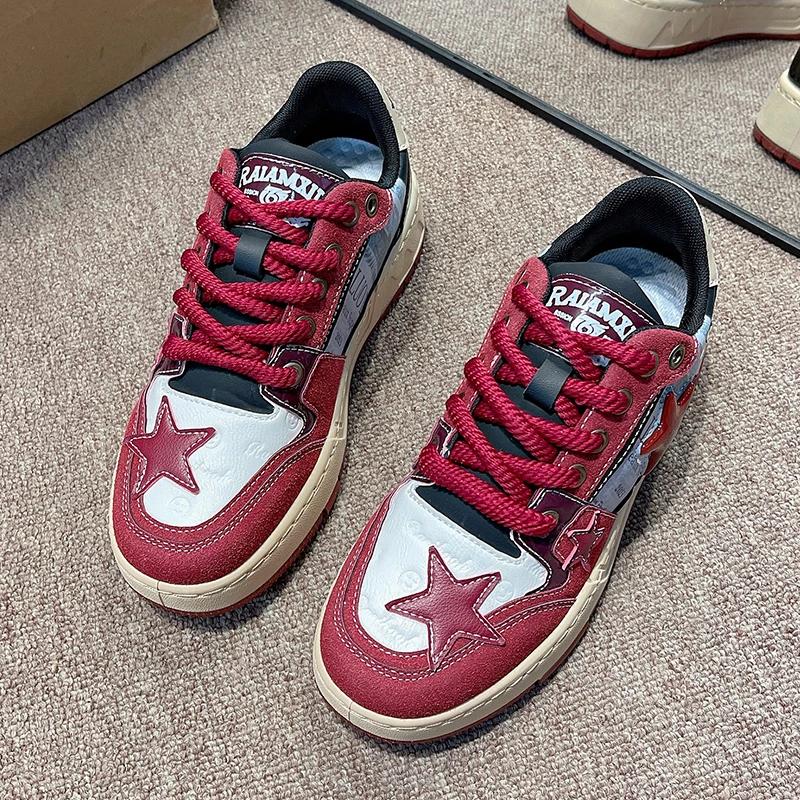 Design nou Star, pantofi sport versatili, casual, pentru femei, cu talpă groasă, înalți, pantofi la modă, mărimea 35-40, pentru femei, transport gratuit