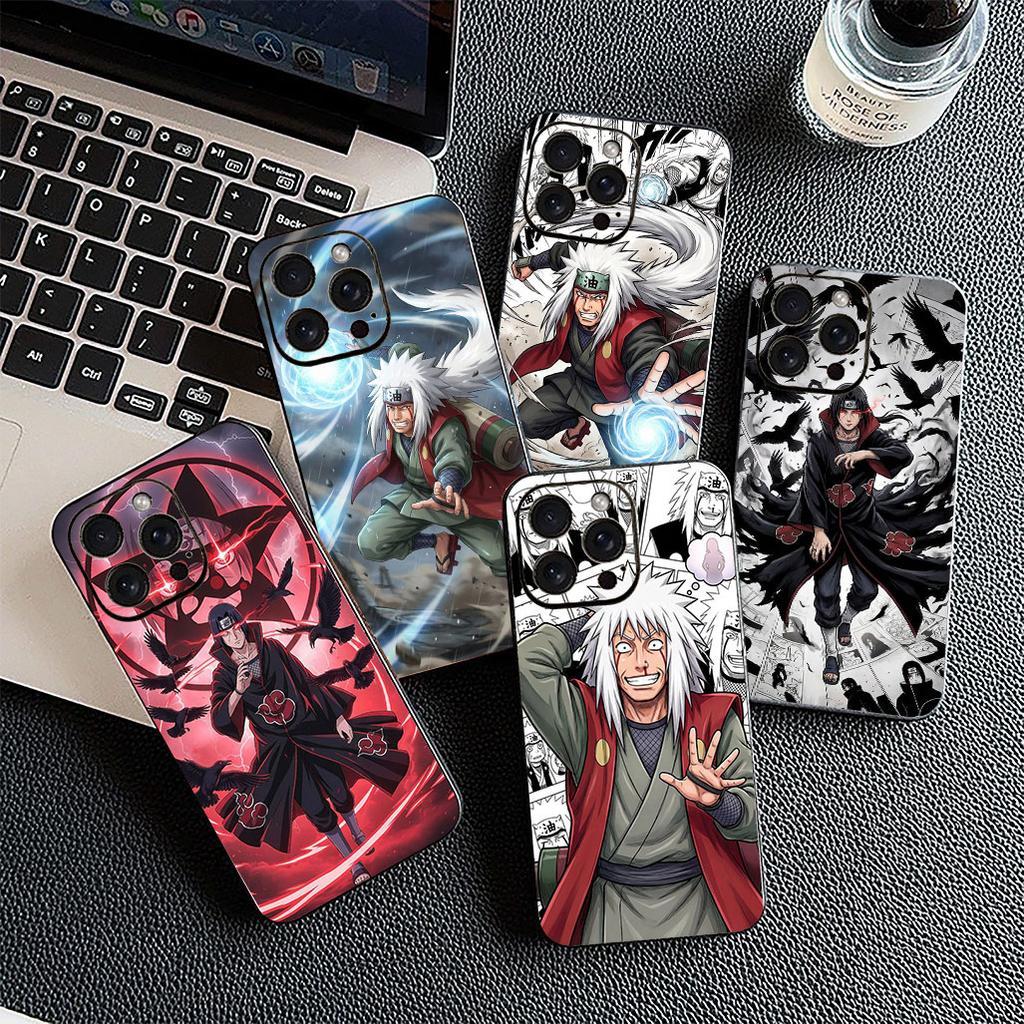 Anime Jiraiya Narutos Uchiha Itachi Phone Cover for Xiaomi Redmi Note 12 11 10 Pro A4 10A 10C 12C Note12 5G 4G Protective Case