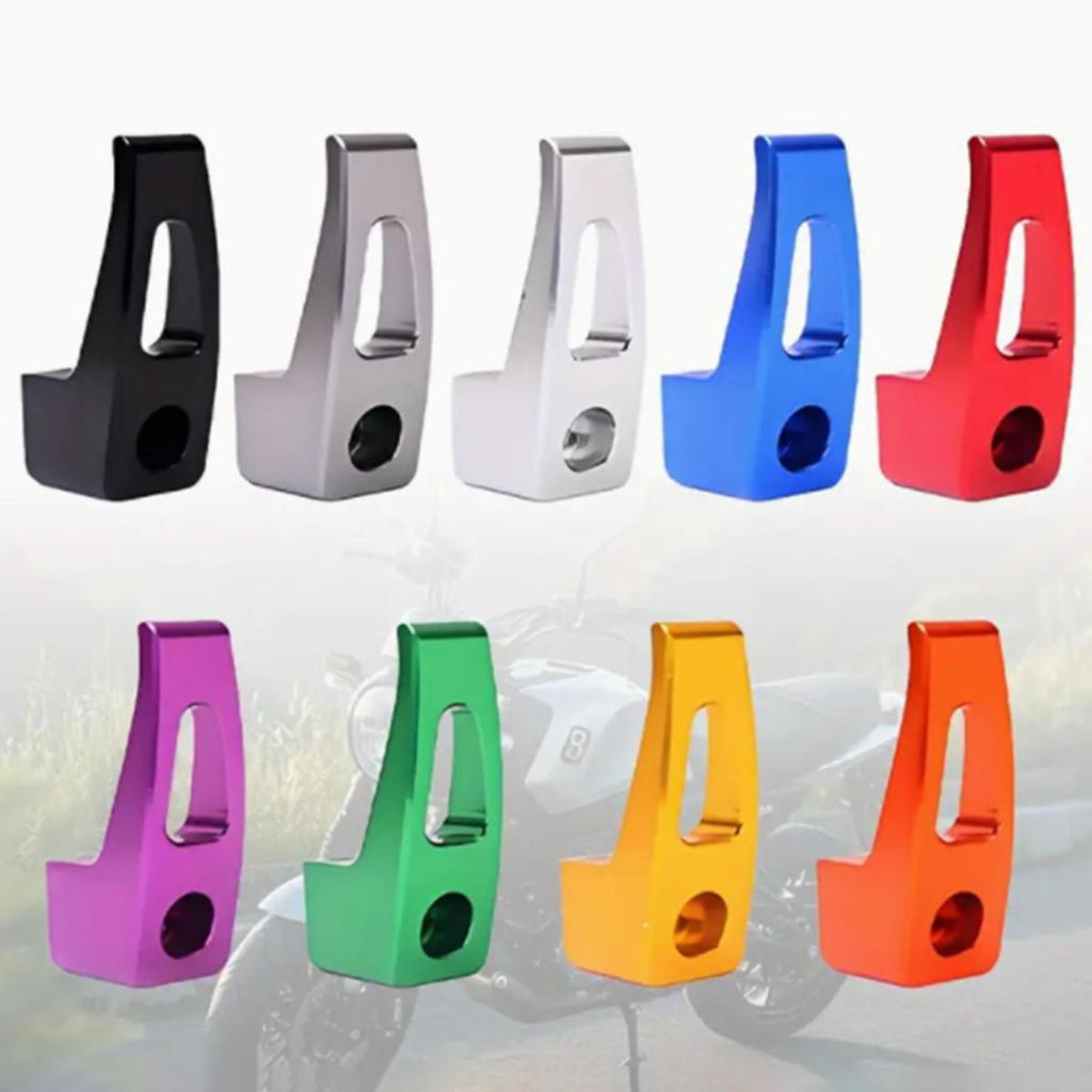 Motorcycle Hook Electric Motorbike Modified Hanger CNC Aluminum Load-bearing Helmet Luggage Hook Accessories