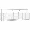 VidaXL Chenil Extérieur avec Toit pour Chiens 400x100x150 cm Cage Niche Chiots 171497