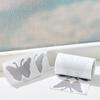 Butterfly Window Screen Repair Heavy Duty Screen Tears Holes Strong Adhesive Tape Waterproof Cover Screen Door