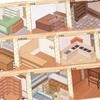 3D Wonder Shop Scene Sticker Book Waterproof PET Scene DIY Sticker  Child Gifts