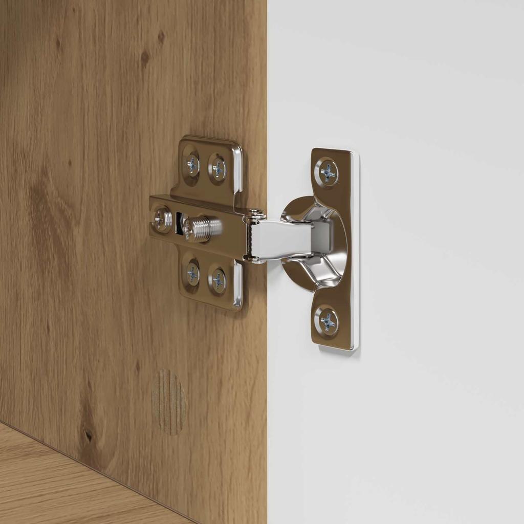 Bathroom Cabinet Set TULUM Artisan Oak 37 X 31.5 X 82 Cm