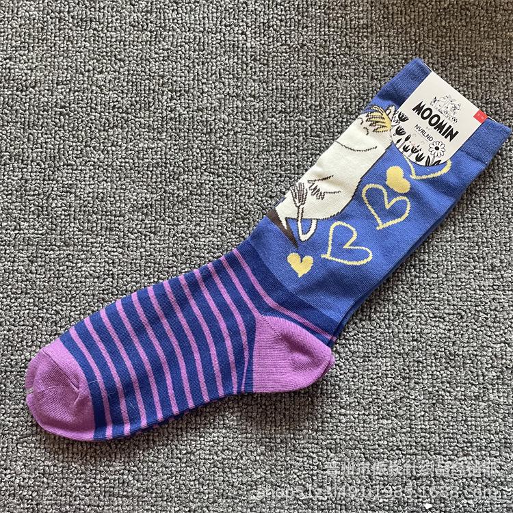 

Модные хлопковые носки до середины икры с мультяшными Муми-троллями - Стиль на четыре сезона One Size (36-40)