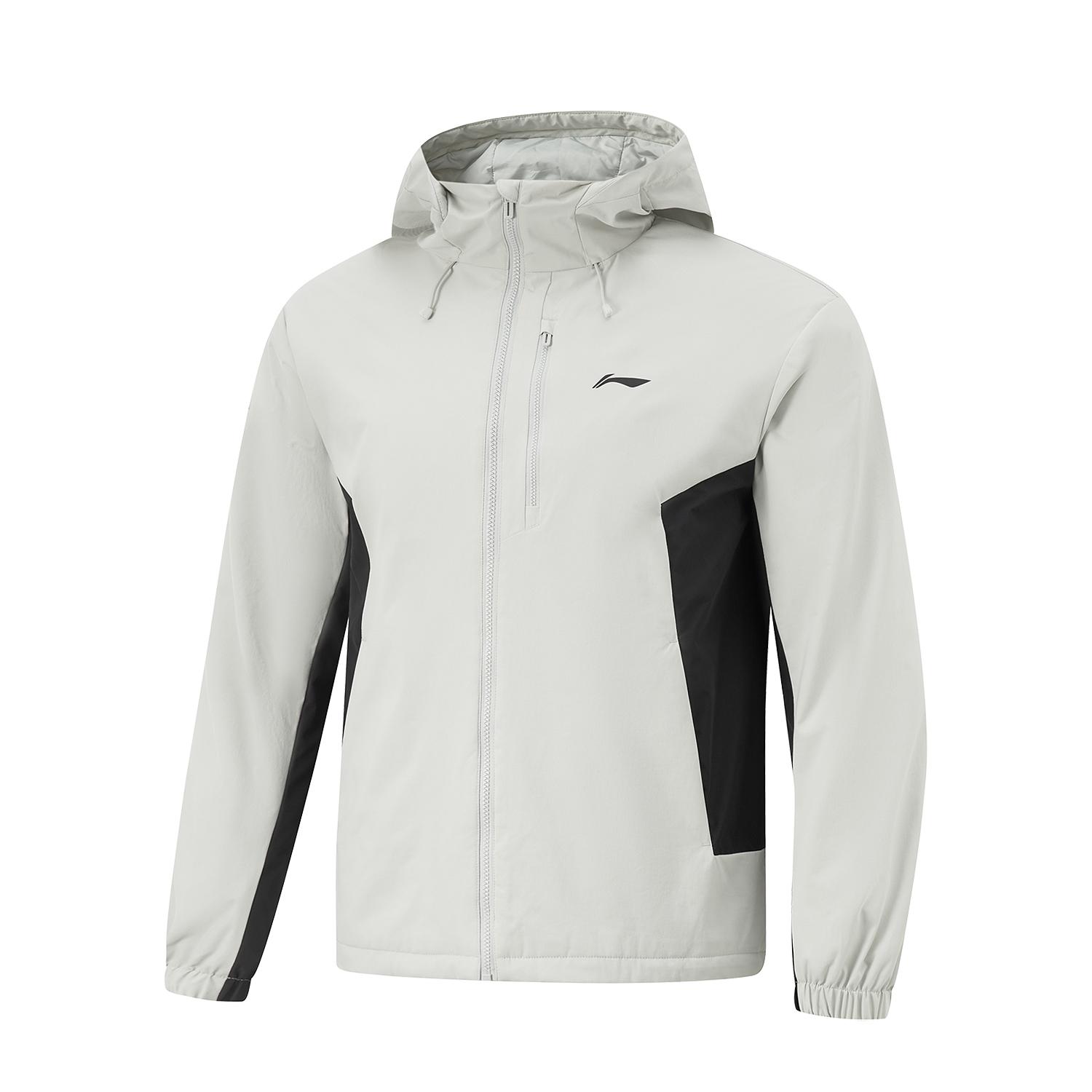 

Li-Ning Fitness Series Casual Hooded Warm Cotton Jacket Men Jackets Khaki AJMU275-4