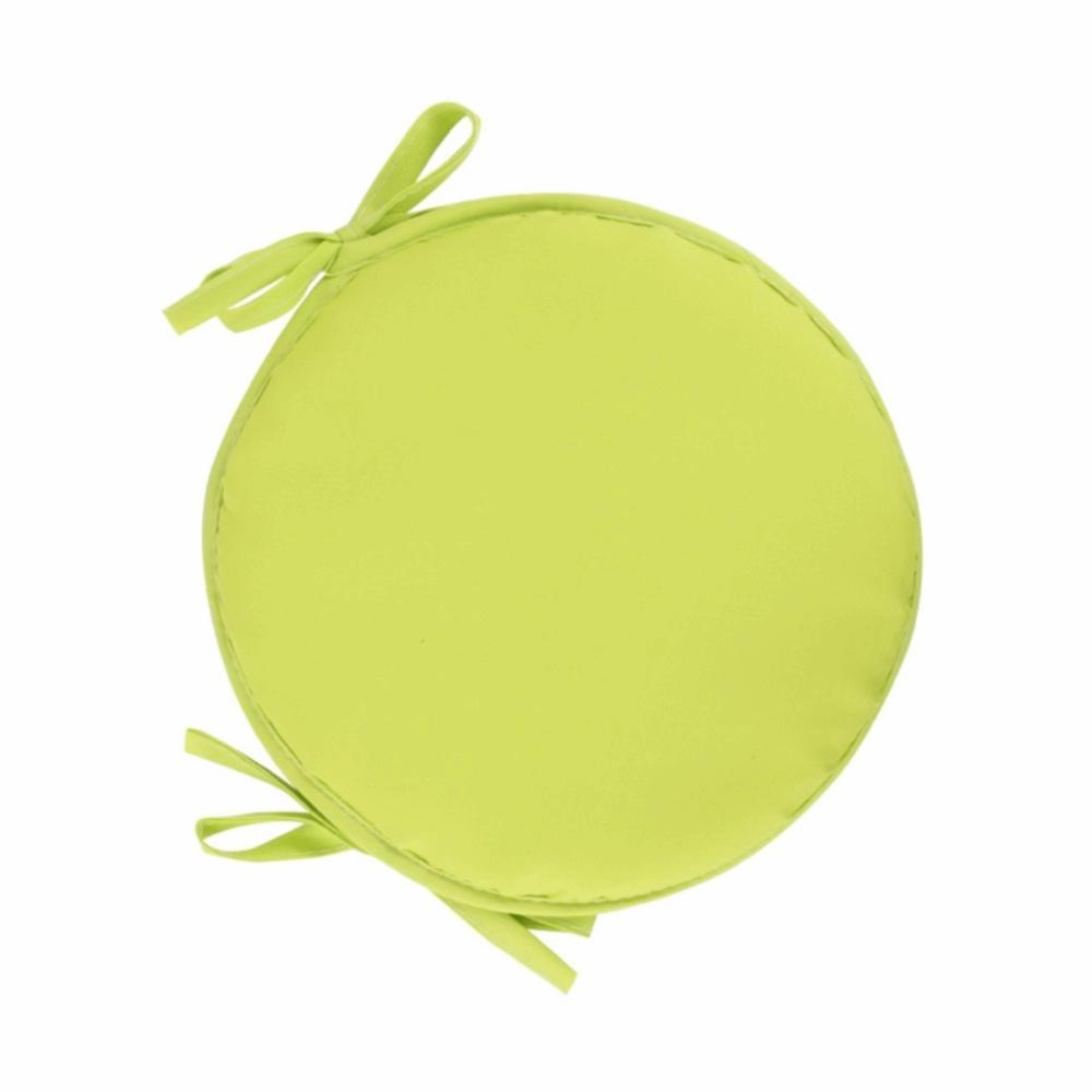 Candy Color Seat Cushion Simple Fabric Sponge Cushion Round Chair Cushion  Outdoor Picnic