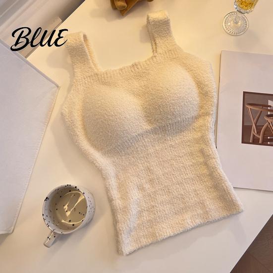 Seamless Chest Pad Vest Winter Women Thermal with Pads German Velve Lining Fast Constant Temperature Base Layer Lock Heating Slim Fit Elastic