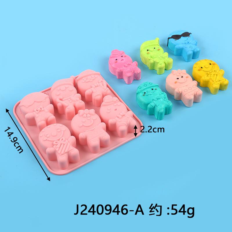 Chocolate Mold Kitchen DIY Baking Tools Cake Decoration Pumpkin Flower Leaf Ghost Jelly Mould Creative Ice Lattice Silicone Mold