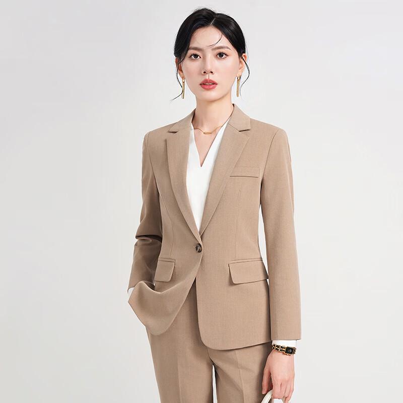 Women's Navy Blue Formal Suit Set