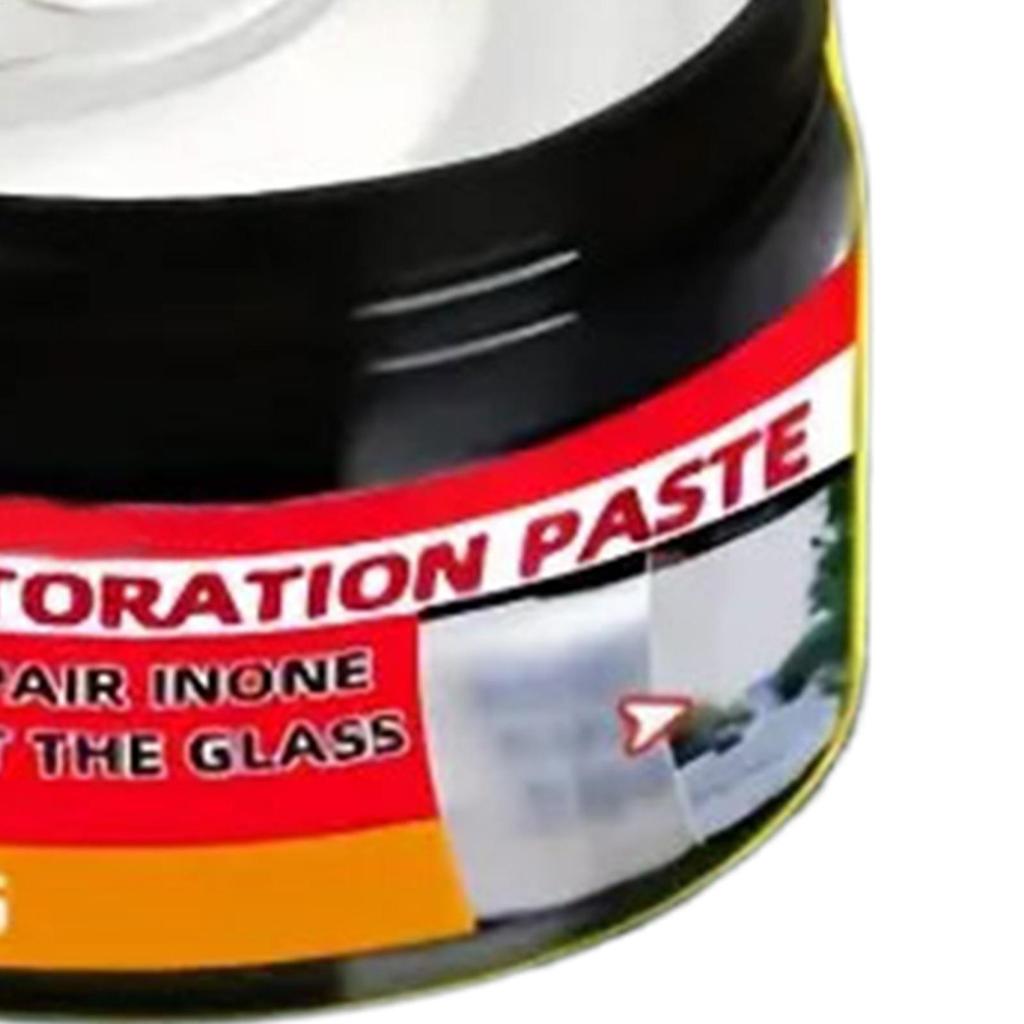 Nettoyant Rayures Verre Réparateur Pare-brise Restaureur Nettoyant Taches d'Eau Auto Composé pour Miroir Portes de Douche pour Camion Automobile