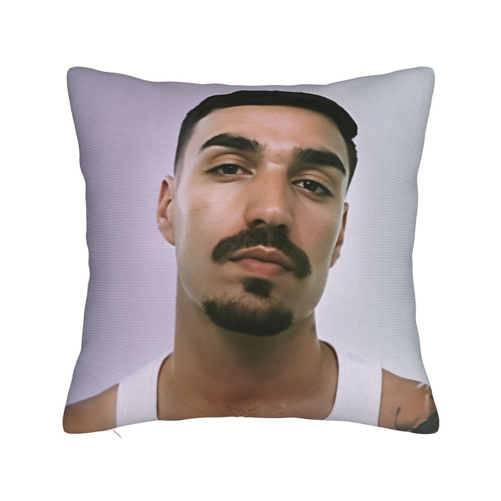 Rapper R-Rels B Pillow Cover  Novelty Pillow Case For Living Room Sofa Design Pillowcases Birthday Present
