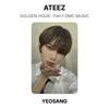 ATEEZ ZLATÁ HODINA : Část 1 Oficiální fotokarta DMC MUSIC