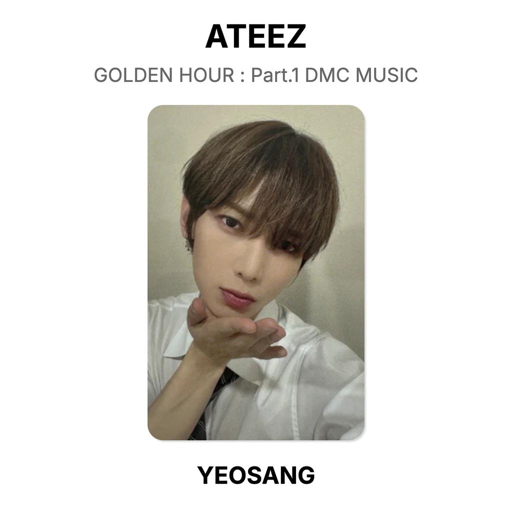ATEEZ ZLATÁ HODINA : Část 1 Oficiální fotokarta DMC MUSIC