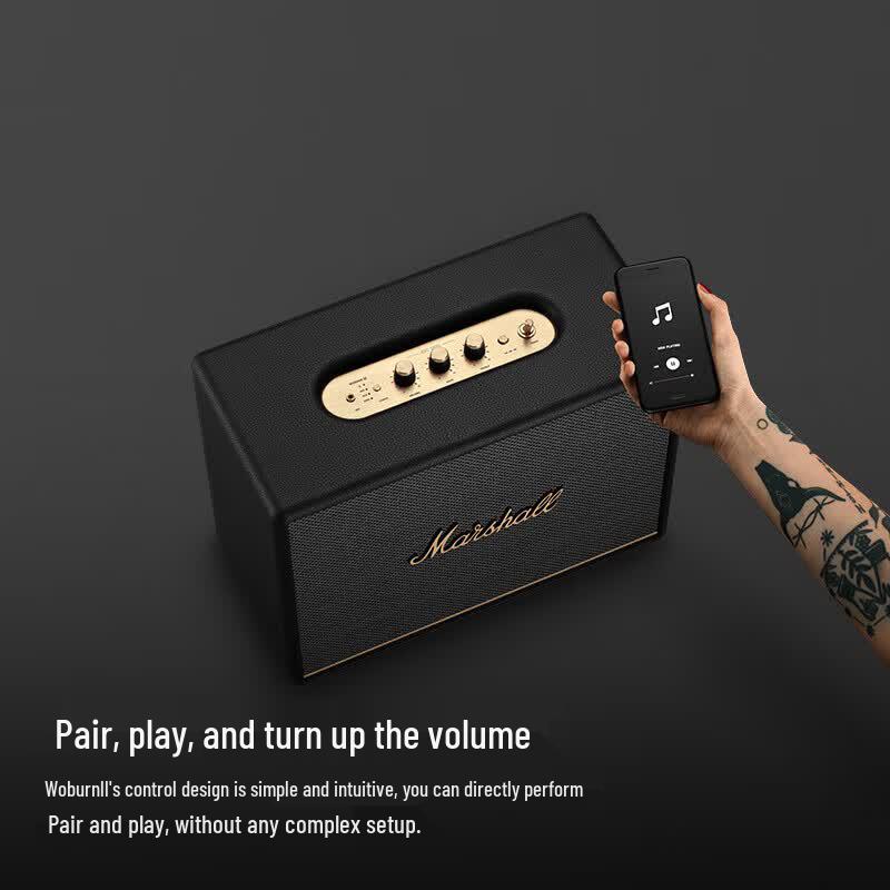 Marshall Woburn III Wireless Bluetooth Speaker