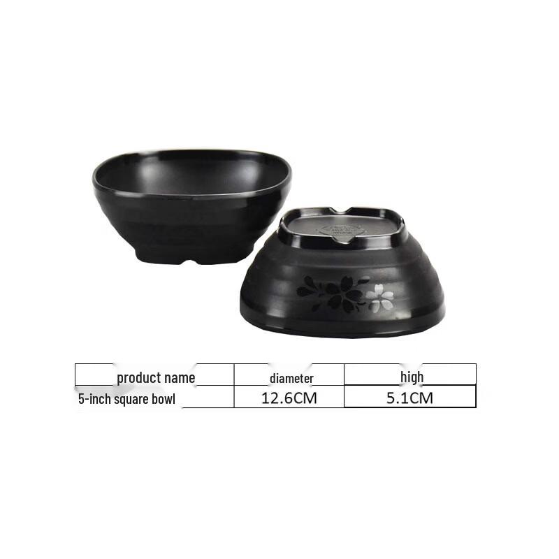 A5 Melamine Restaurant Dining Bowl