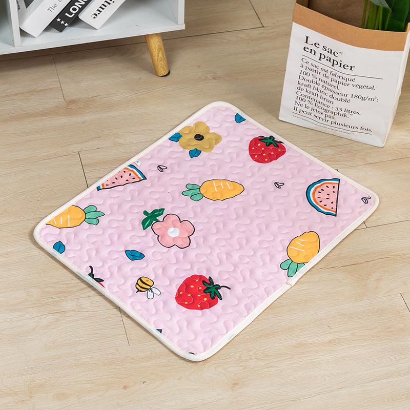 

Коврик для домашних животных Подушка для собак Маленькая и средняя хлопковая подушка для сна для собак Подушка для сна для кошек Четыре сезона Нескользящая подушка для домашних животных S (40X30)