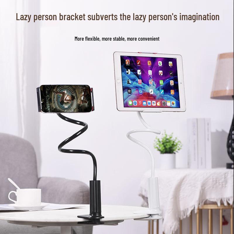 Lazy Person Multifunctional Phone/Tablet Stand for Desk or Bed - Ideal for Live Streaming & TV Viewing