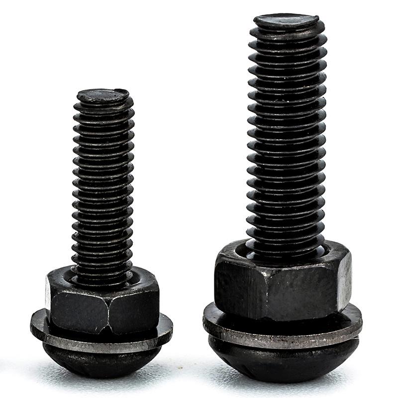 High-Strength Hex Socket Screw Set: 10.9 Grade Round Head, Pan Head, and Bolt Assortment