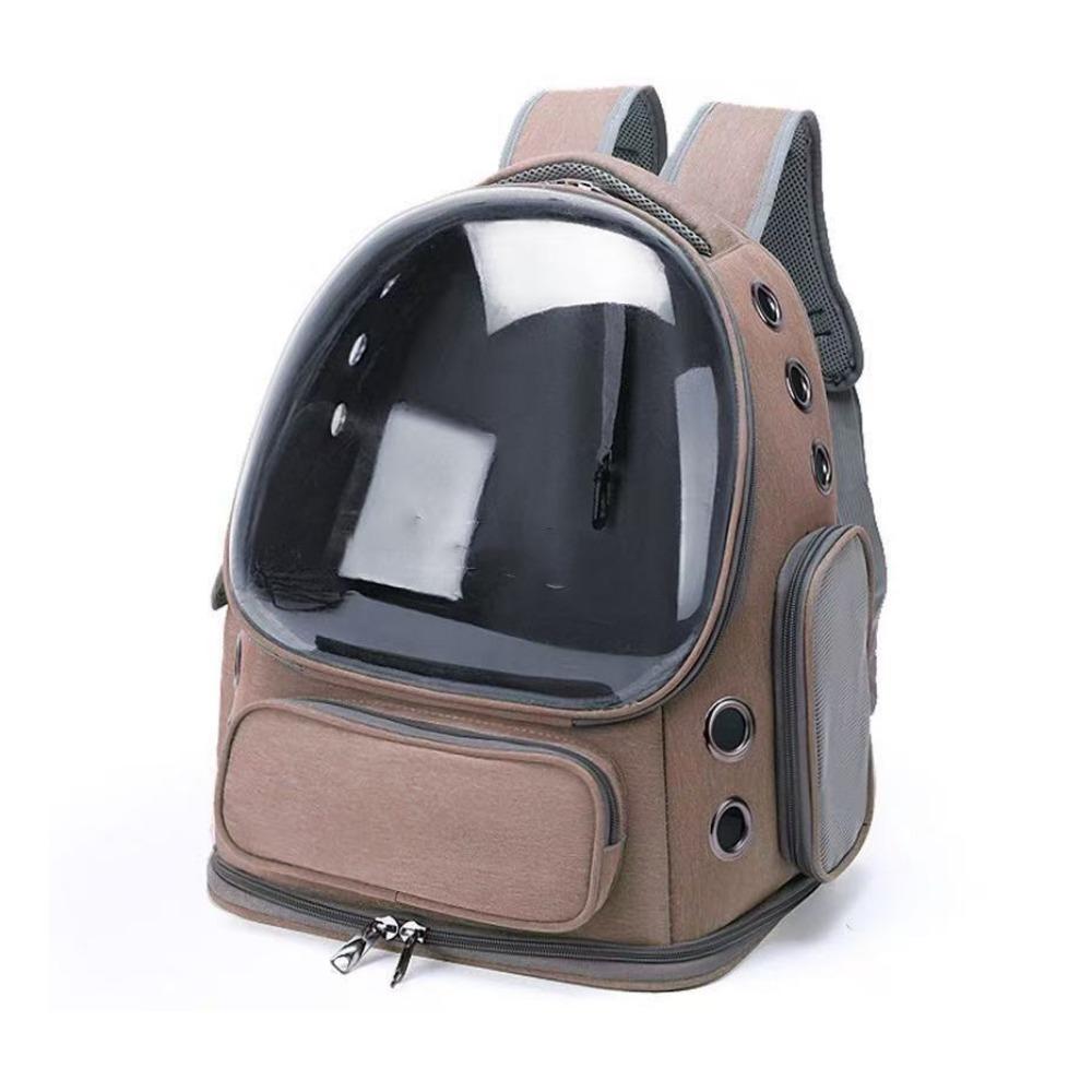 Transparent Pet Carrier Backpack Ventilated Pet Travel Bag Cat Carrying Bag  Outdoor Use