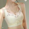 Adjustable Lingerie for Women Slim Gathered Bra Cinched Accessory Breast Anti Sagging Top Support Bra