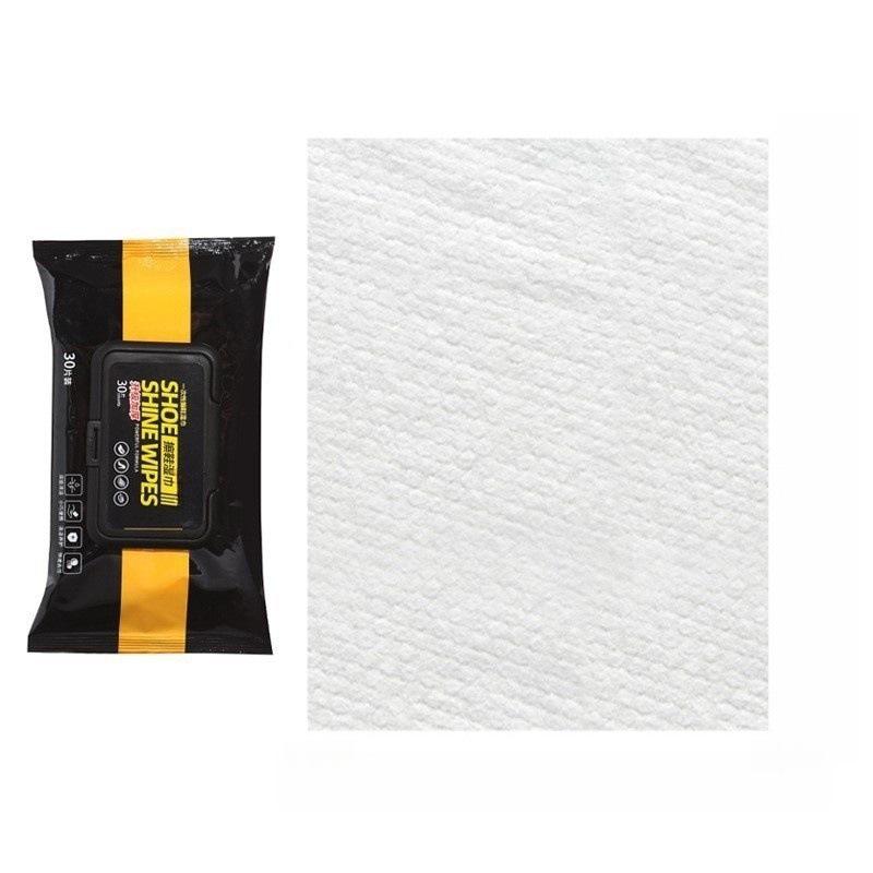 Enhanced Disposable Shoe Wipes for White Shoes - Cleans and Shines Without Water