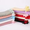 Fashion Bubble Pearl Chiffon Scarf Flower Beads Hijab Muslim Women Headscarf Turban Shawl Wrap Islam Veil Stoles Scarves Bufanda