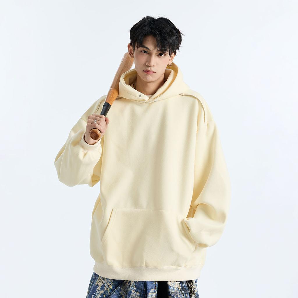 Men's Hooded Sweatshirt Autumn Loose Versatile Casual Hoodie Jacket