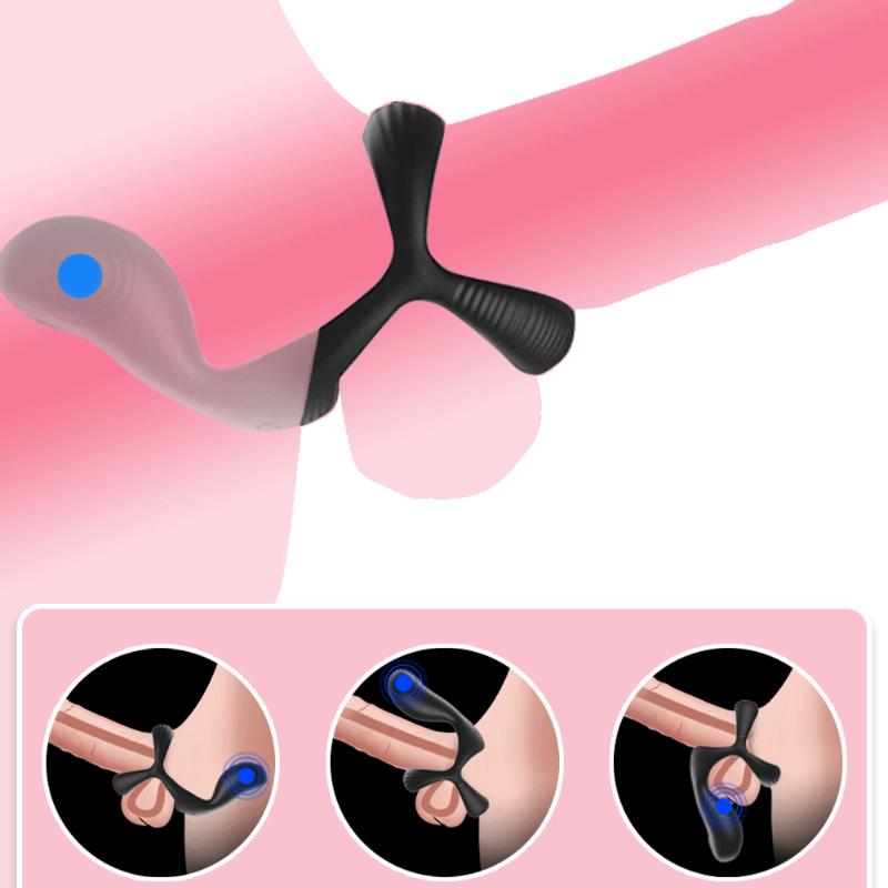 Verstellbarer verzögerter Ejakulationstrainer Masturbator, Männliches Sexspielzeug