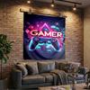 Geek Gamer Culture Printed Tapestry, Wall Hanging,Livingroom, dormitory, Large Wall Decor, Fabric Decor Fan Birthday Gifts