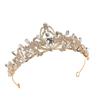 Zinc Zinc Alloy Queen Rhinestone Baroque Women Hair Accessories Tiara Bride Crown Korean Style Headband