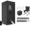 Portable Steam Sauna Kit Household Whole Body Sauna Box Promote Blood Circulation Sweat Steam Room