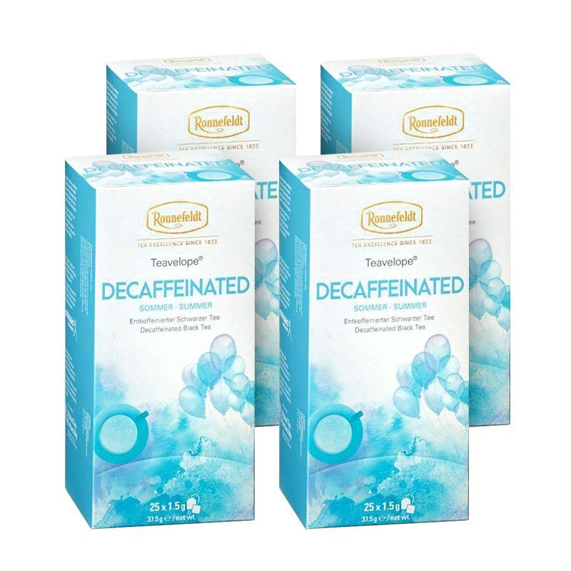 Ronnefeldt Decaffeinated Tea 25 Tea Bags x 4 Pack