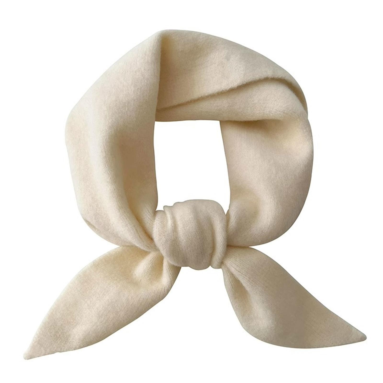 

Большой шарф из смеси шерсти для мужчин и женщин, многофункциональный головной платок унисекс, хиджаб, шарфы для улицы, повседневная одежда белый