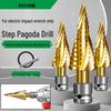 Baolian Pagoda Drill Bit for Electric Wrenches - Stainless Steel Step Drill for Wood and Metal