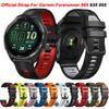 Original Offisiell Rem For Garmin Forerunner 965 Sports Silikonrem For Forerunner 935 945 955 Armbånd Klokkereim Tilbehør