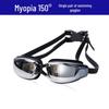 Norman Large Frame Electroplated Prescription Swimming Goggles