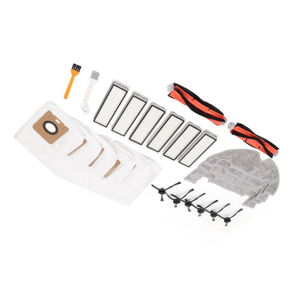 Sweeper Accessories Main Brush Dust Bag Filter Rag Side Brush Sweeper Replacement Parts for Dreame