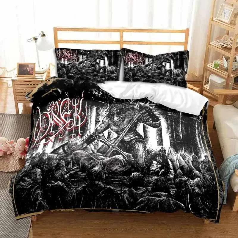 Band Böhse Onkelz Double Bedding Set All Season 3 Piece Duvet Cover Set Quilt Cover For Double And King Bed Duvet Cover Bed