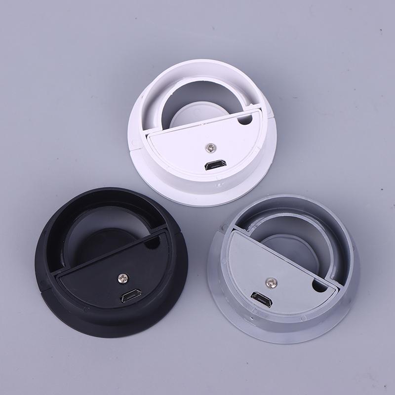 50Mm Wire Hole Cover Round Home Office Table Outlet Port Line Box Computer Desk Cord Grommet With 2 Port Usb Cable Organizer