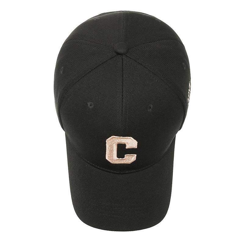 Blue men and women couple baseball cap embroidery letter trend casual cap sun protection