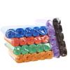 Colored Flat-Mouth Medium-Size Disposable Garbage Bags for Kitchen and Bathroom