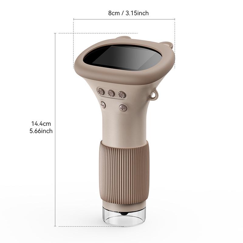 372 Portable Handheld Microscope Magnifier for Kids - Mini Science Experiment Toy